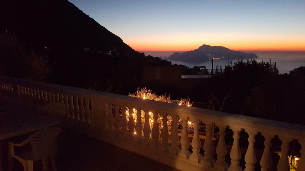 Vila Il Profumo Di Capri Massa Lubrense Exteriér fotografie